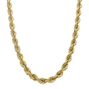 CORDON ORO 18KL SALOMONICO - 8.70MM - Longitud - Peso: 60cm-54.55 gr 