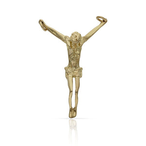 CRISTO DALI ORO 18KL - 18X28MM - Peso: 2.10 gr 