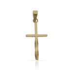 CRUZ ORO 18KL - 11X24MM - Peso: 0.85 gr 