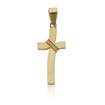 CRUZ ORO 18KL - 11x25MM - Peso: 1.20 gr 