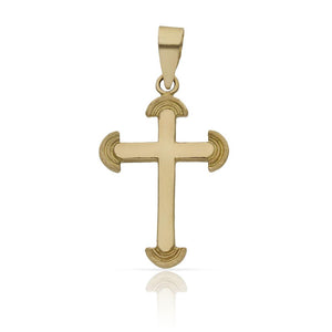 CRUZ ORO 18KL - 15X24MM - Peso: 1.75 gr 