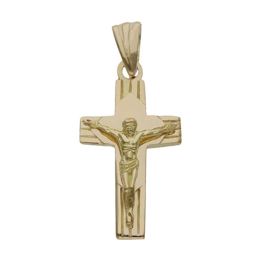 CRUZ ORO 18KL - 15x29MM - Peso: 3.30 gr 