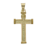 CRUZ ORO 18KL - 16x29MM - Peso: 1.95 gr 