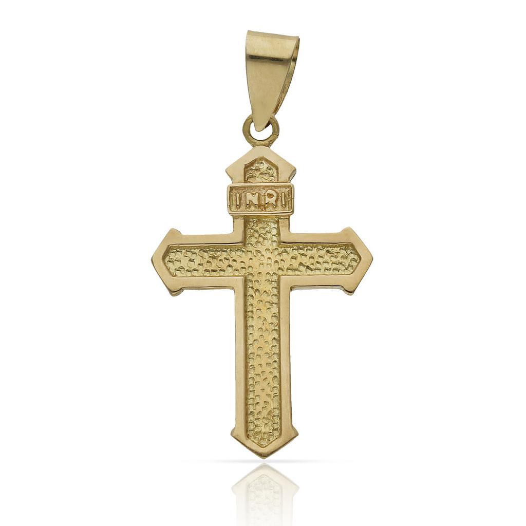 CRUZ ORO 18KL - 17x27MM - Peso: 2.50 gr 