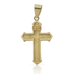 CRUZ ORO 18KL - 17x27MM - Peso: 2.50 gr 