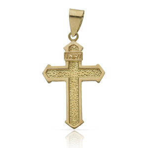 CRUZ ORO 18KL - 17x27MM - Peso: 2.50 gr 