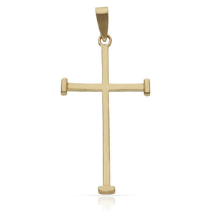 CRUZ ORO 18KL - 17X31MM - Peso: 1.30 gr 