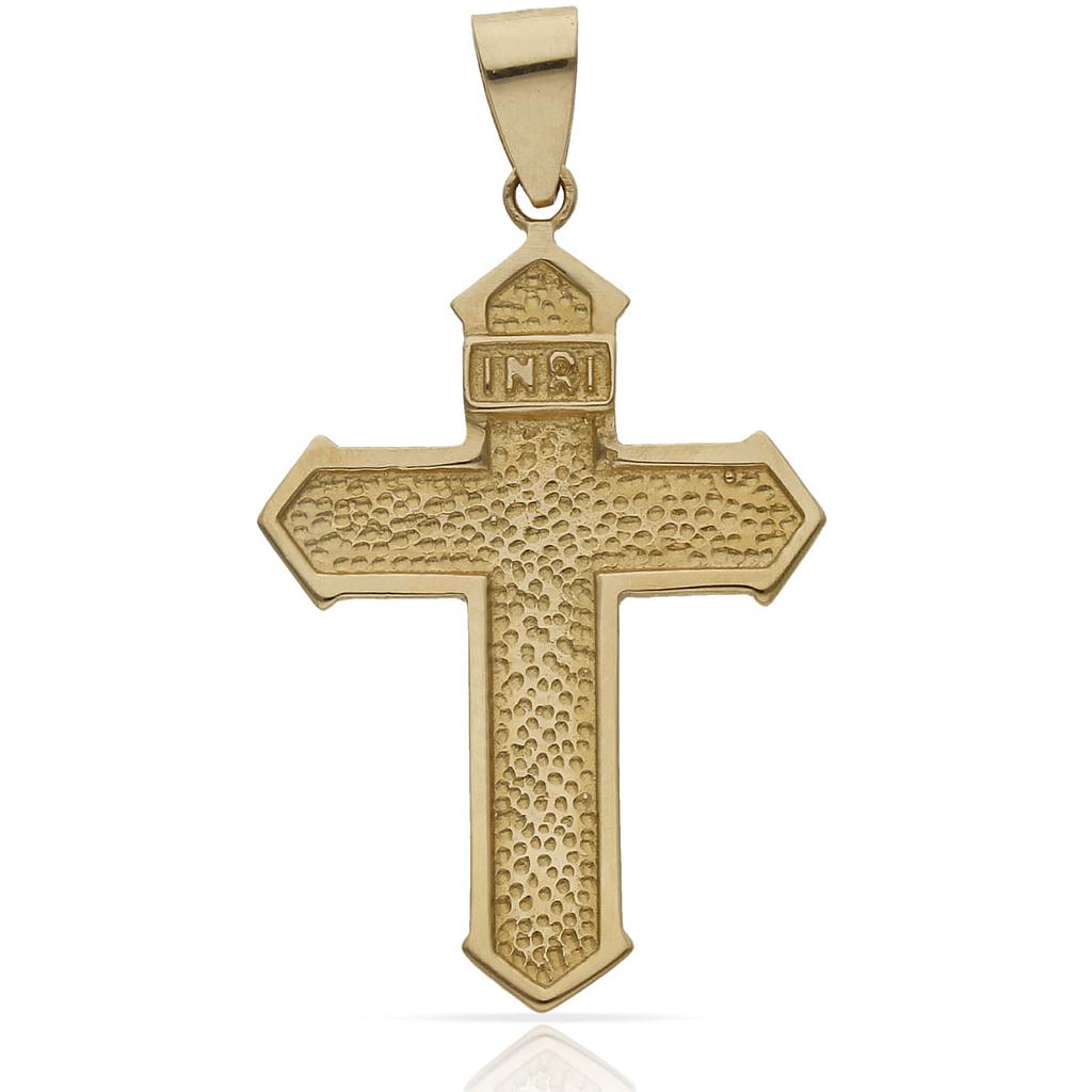 CRUZ ORO 18KL - 20x31MM - Peso: 2.15 gr 