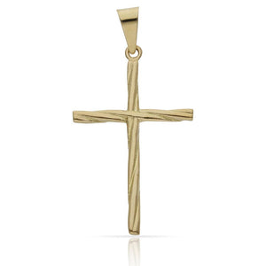 CRUZ ORO 18KL - 20X32MM - Peso: 2.15 gr 