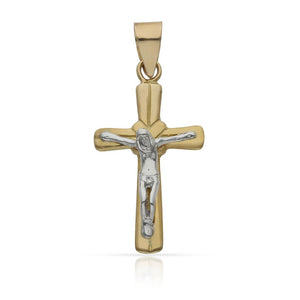 CRUZ ORO 18KL CRISTO - 15X27MM - Peso: 1.80 gr 