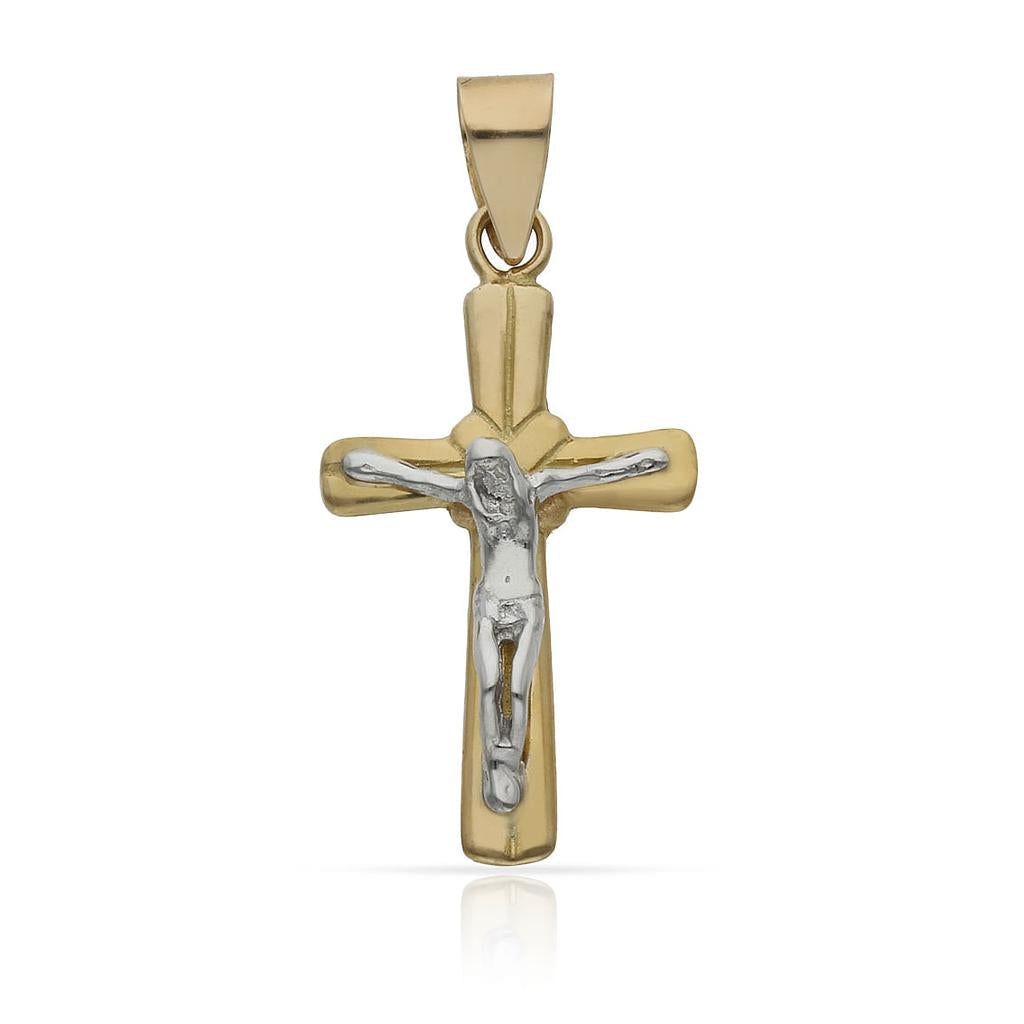 CRUZ ORO 18KL CRISTO - 15X27MM - Peso: 2.05 gr 
