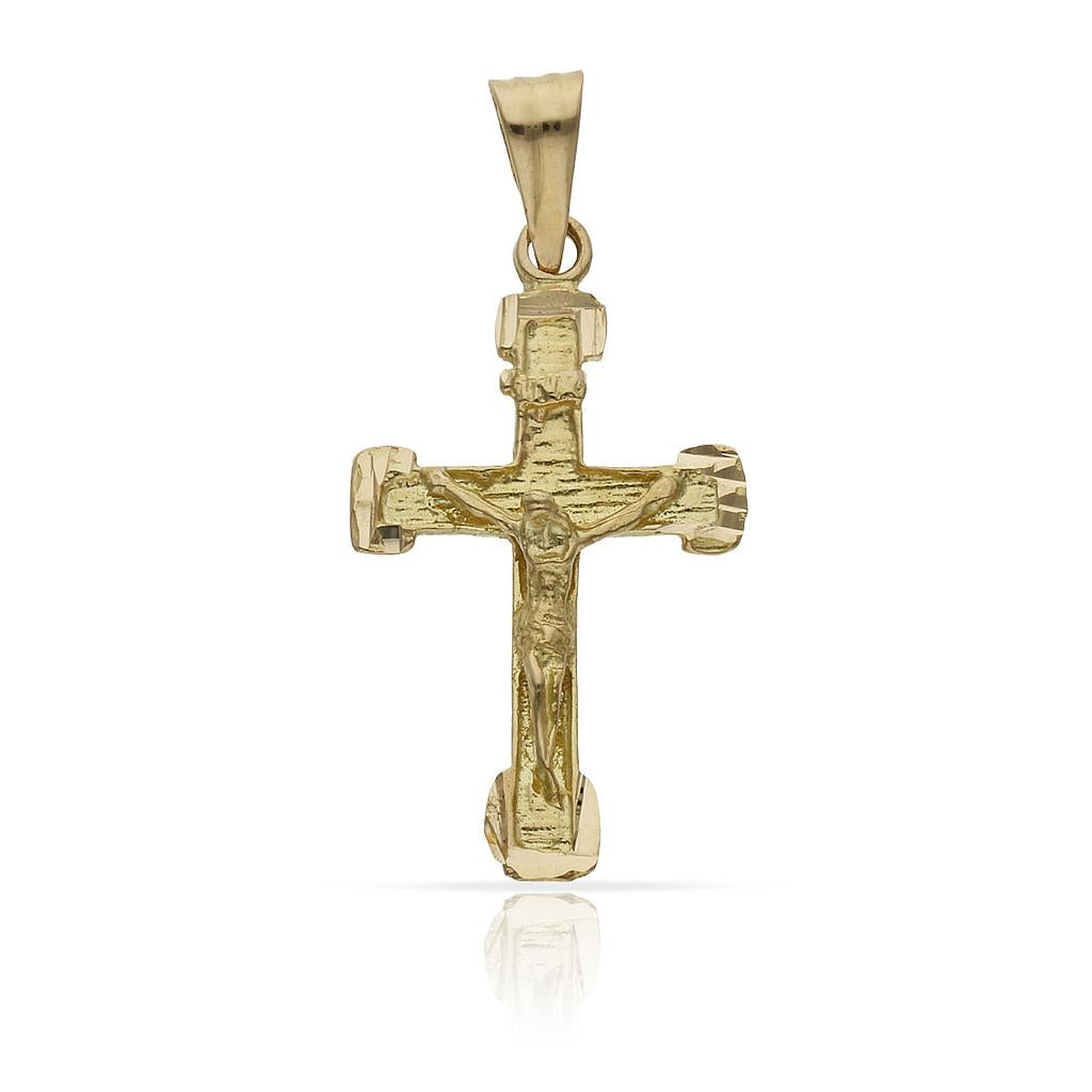 CRUZ ORO 18KL CRISTO - 16x27MM - Peso: 2.95 gr 