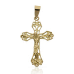 CRUZ ORO 18KL CRISTO - 17X28MM - Peso: 1.70 gr 