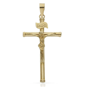 CRUZ ORO 18KL CRISTO - 17X32MM