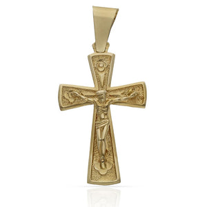 CRUZ ORO 18KL CRISTO - 18X30MM - Peso: 2.40 gr 