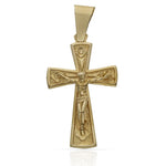 CRUZ ORO 18KL CRISTO - 18X30MM - Peso: 2.85 gr 
