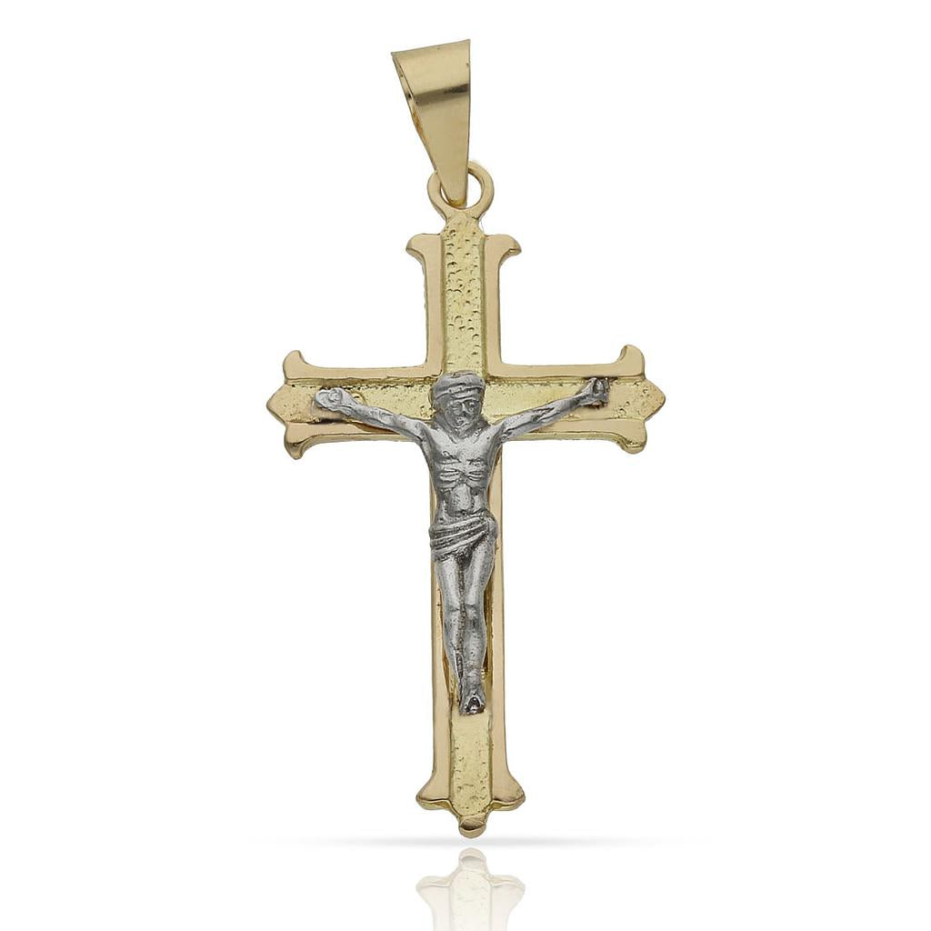 CRUZ ORO 18KL CRISTO - 18X32MM - Peso: 3.10 gr 