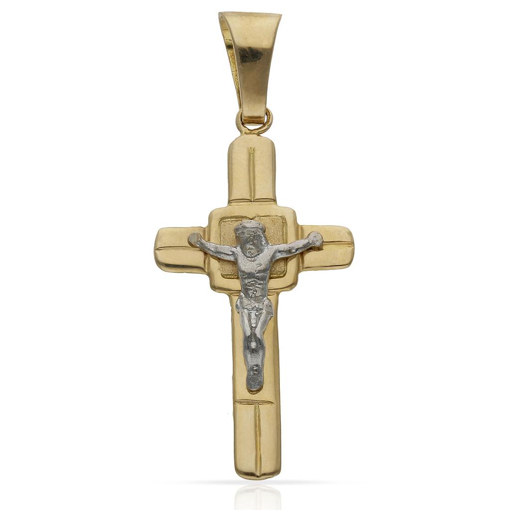 CRUZ ORO 18KL CRISTO - 18X35MM - Peso: 2.70 gr 