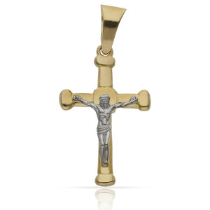 CRUZ ORO 18KL CRISTO - 19X31MM - Peso: 2.55 gr 