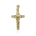 CRUZ ORO 18KL CRISTO - 19X32MM - Peso: 2.10 gr 