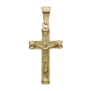 CRUZ ORO 18KL CRISTO - 19x35MM - Peso: 4.25 gr 
