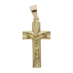 CRUZ ORO 18KL CRISTO - 19x35MM - Peso: 4.50 gr 