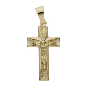 CRUZ ORO 18KL CRISTO - 19x35MM - Peso: 4.70 gr 