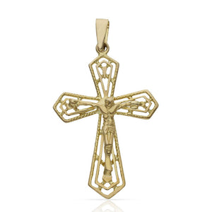 CRUZ ORO 18KL CRISTO - 20X30MM - Peso: 2.20 gr 