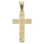 CRUZ ORO 18KL CRISTO - 20x35MM - Peso: 3.90 gr 
