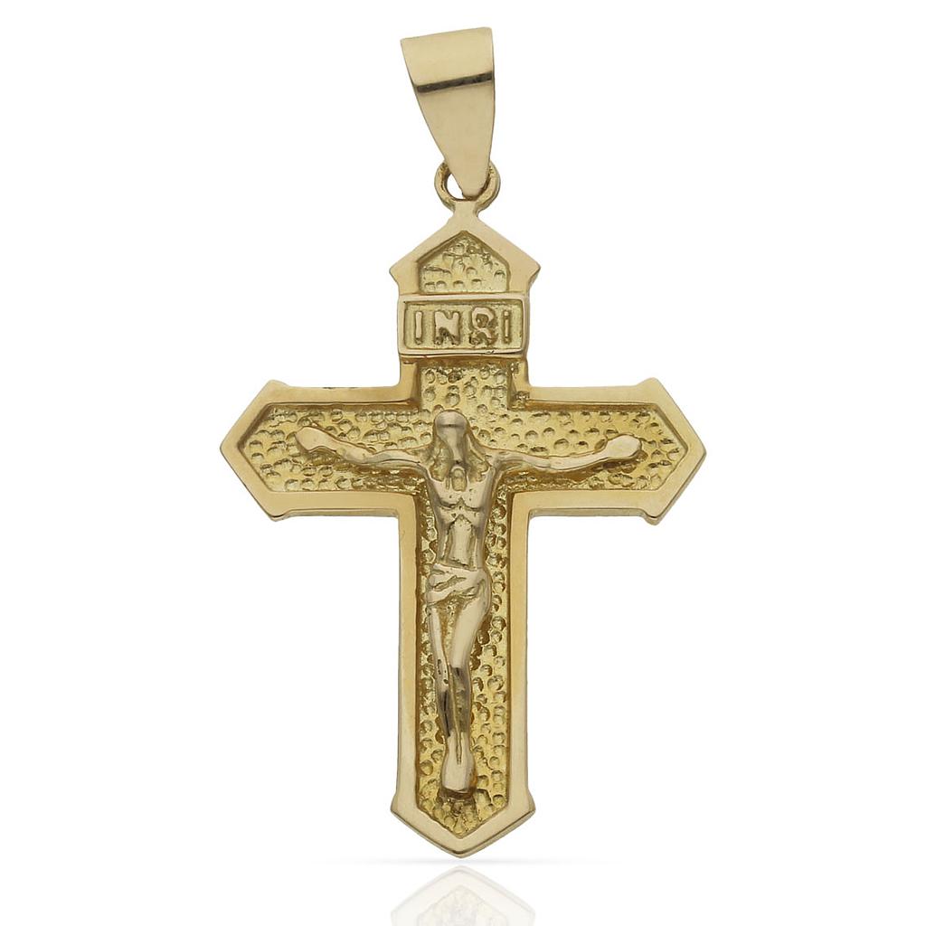 CRUZ ORO 18KL CRISTO - 21X31MM - Peso: 2.90 gr 