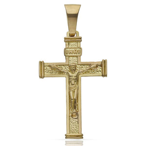 CRUZ ORO 18KL CRISTO - 21x35MM - Peso: 3.95 gr 
