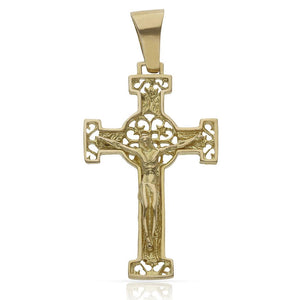 CRUZ ORO 18KL CRISTO - 21x35MM - Peso: 5.40 gr 