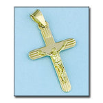 CRUZ ORO 18KL CRISTO - 22X33MM - Peso: 3.00 gr 