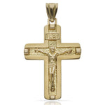 CRUZ ORO 18KL CRISTO - 23X33MM - Peso: 4.75 gr 