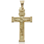 CRUZ ORO 18KL CRISTO - 24X41MM - Peso: 6.85 gr 