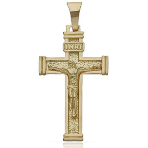 CRUZ ORO 18KL CRISTO - 24X41MM - Peso: 6.90 gr 