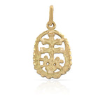 CRUZ ORO 18KL DE CARAVACA - 14X21MM - Peso: 1.45 gr 