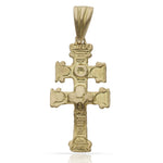 CRUZ ORO 18KL DE CARAVACA - 17X35MM - Peso: 3.15 gr 