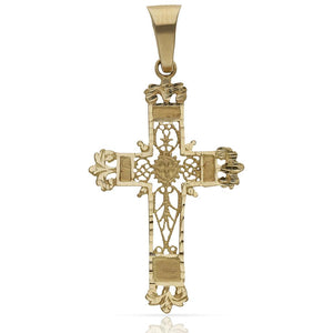 CRUZ ORO 18KL FILIGRANA - 23x39MM - Peso: 2.25 gr 