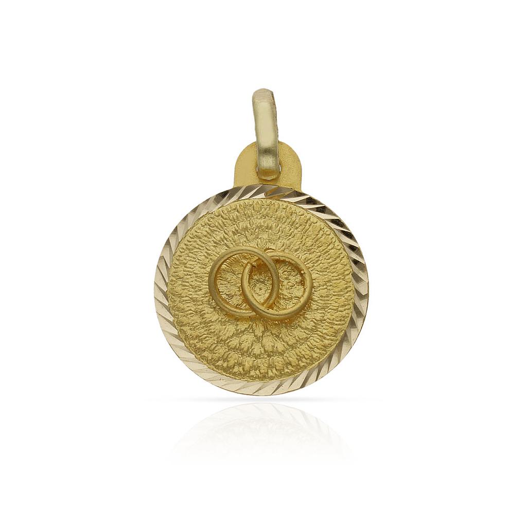DISCO ORO 18KL ALIANZAS - 16MM - Peso: 2.10 gr 
