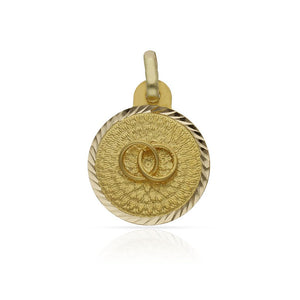DISCO ORO 18KL ALIANZAS - 16MM - Peso: 2.15 gr 