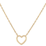 GARGANTILLA CORAZON ORO 18KL