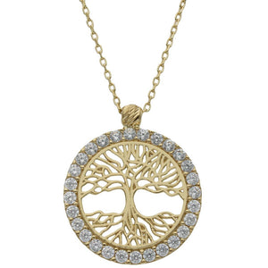 GARGANTILLA ORO 18KL ARBOL DE LA VIDA - 12MM