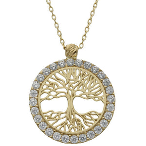 GARGANTILLA ORO 18KL ARBOL DE LA VIDA - 16MM