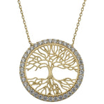 GARGANTILLA ORO 18KL ARBOL DE LA VIDA - 20MM