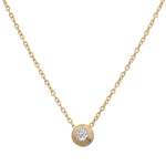 GARGANTILLA ORO 18KL CHATON - 5MM 