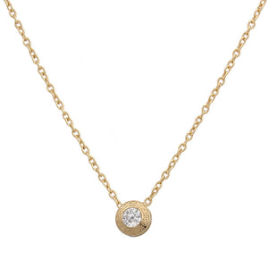GARGANTILLA ORO 18KL CHATON - 5MM 
