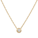 GARGANTILLA ORO 18KL CHATON - 5MM