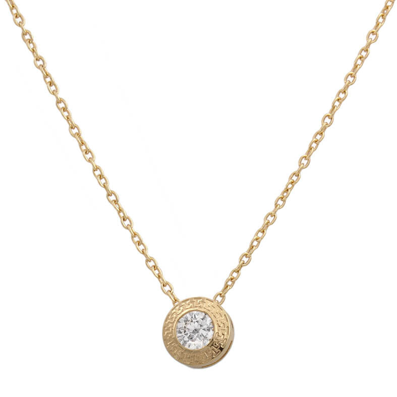 GARGANTILLA ORO 18KL CHATON - 7MM 
