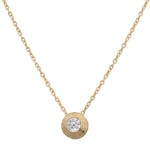 GARGANTILLA ORO 18KL CHATON - 7MM 